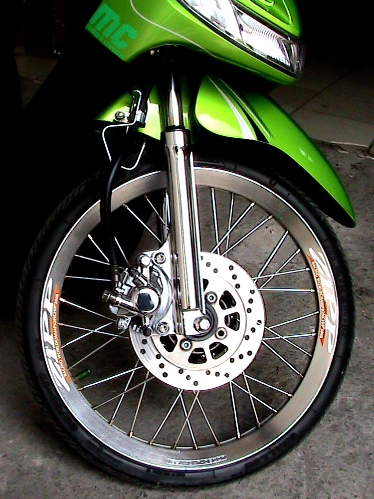 referensi modifikasi motor mio 2010 warna hijau